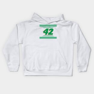 John Hunter Nemechek #42 2024 NASCAR Design Kids Hoodie